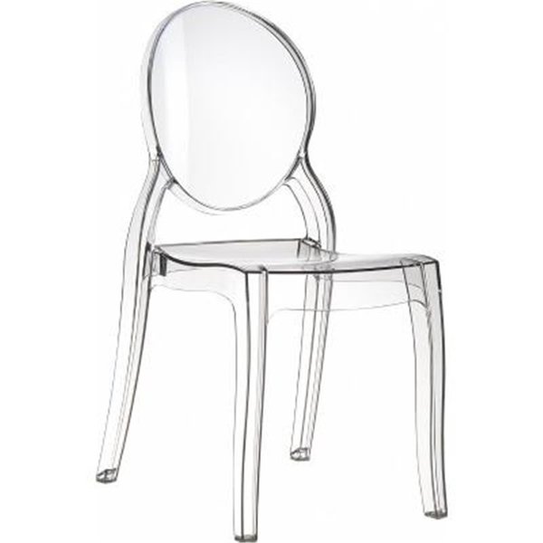 Fine-Line Elizabeth Polycarbonate Dining Chair Transparent Clear - set of 2 FI2545600
